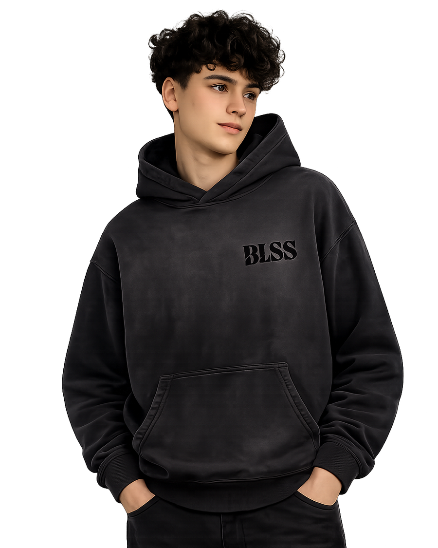 BLSS Heavyweight Hoodie - Black