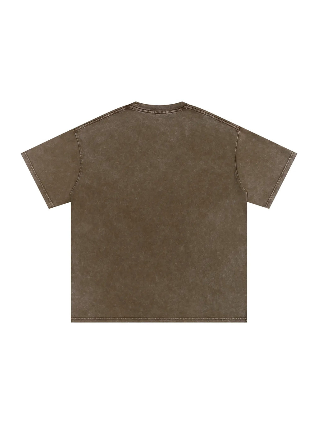 BLSS Heavyweight Oversized T-Shirt in Beige — back