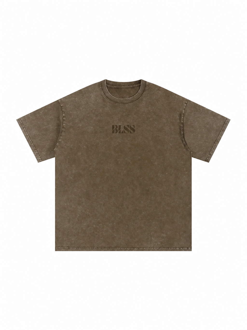 BLSS Heavyweight Oversized T-Shirt in Beige — front