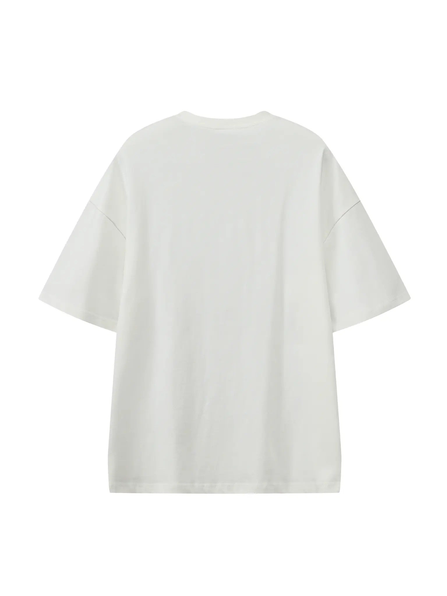 BLSS Heavyweight Oversized T-Shirt in Bone — back