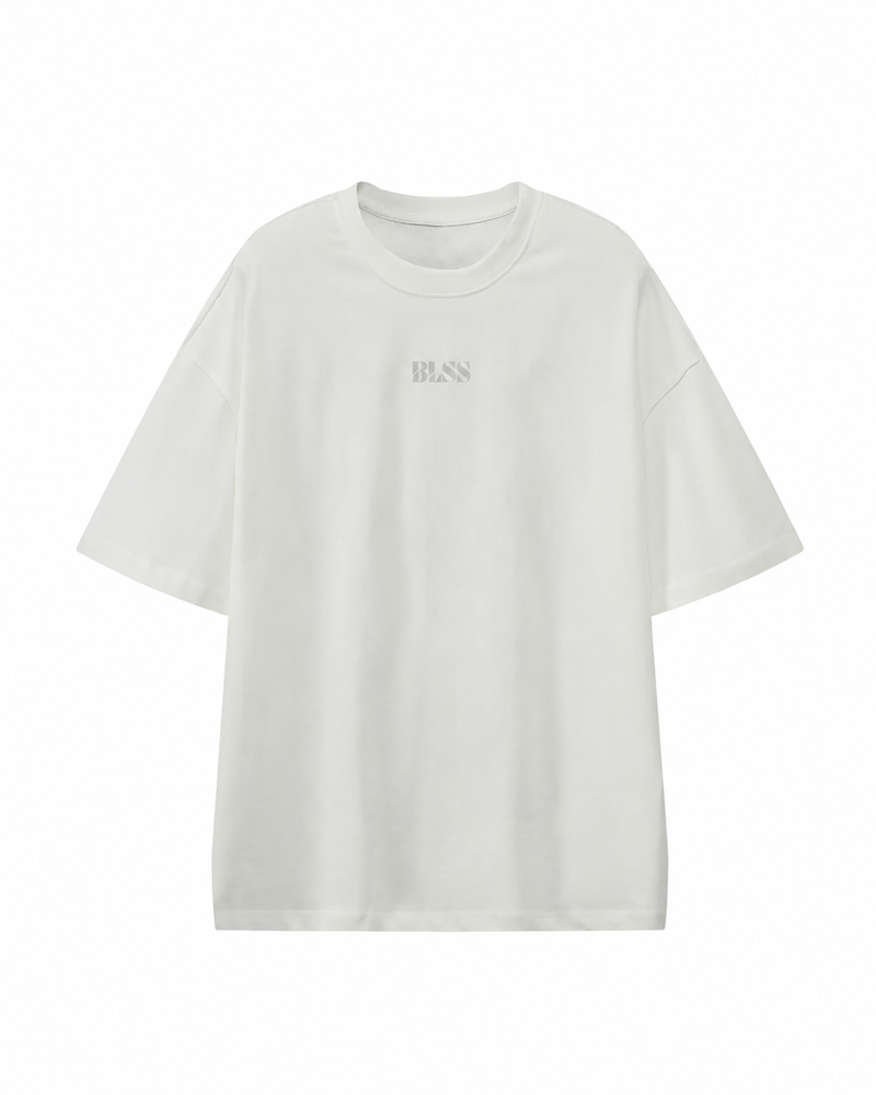 BLSS Heavyweight Oversized T-Shirt - Bone