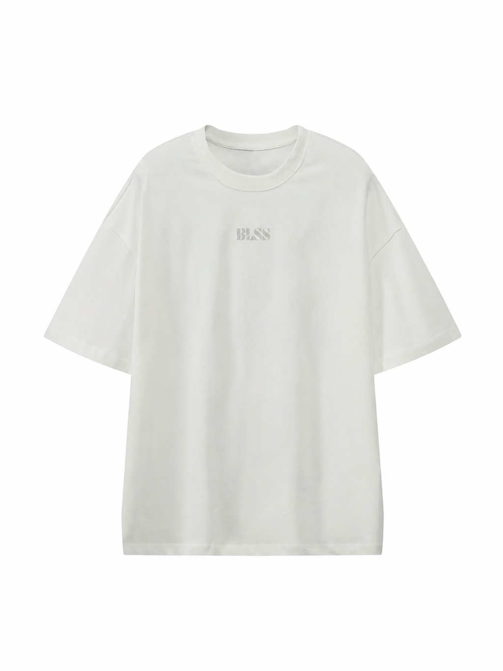 BLSS Heavyweight Oversized T-Shirt in Bone — front