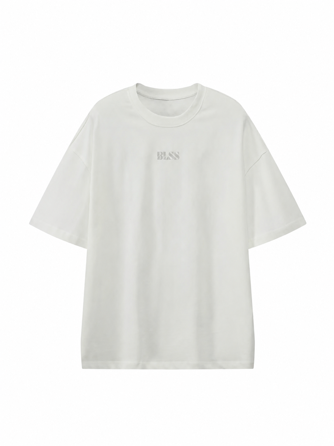 BLSS Heavyweight Oversized T-Shirt in Bone — front