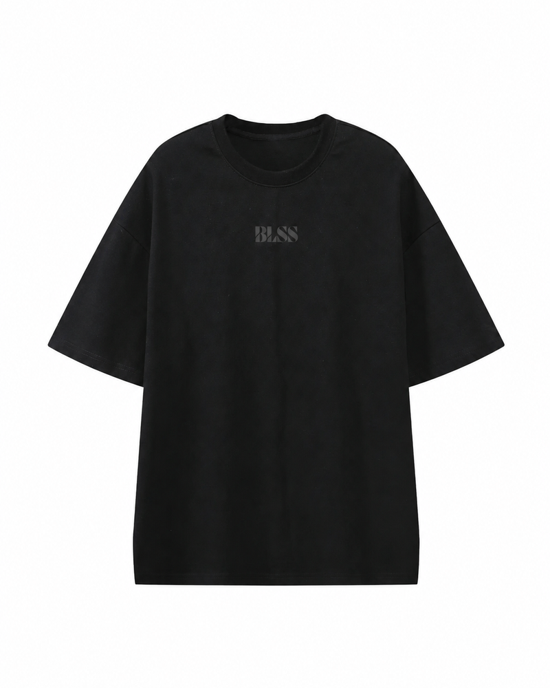 BLSS Heavyweight Oversized T-Shirt - Black