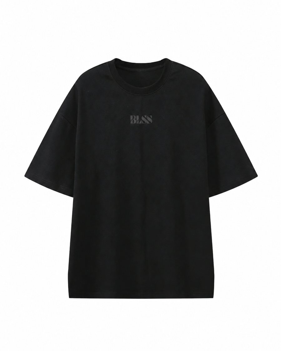 BLSS Heavyweight Oversized T-Shirt - Black