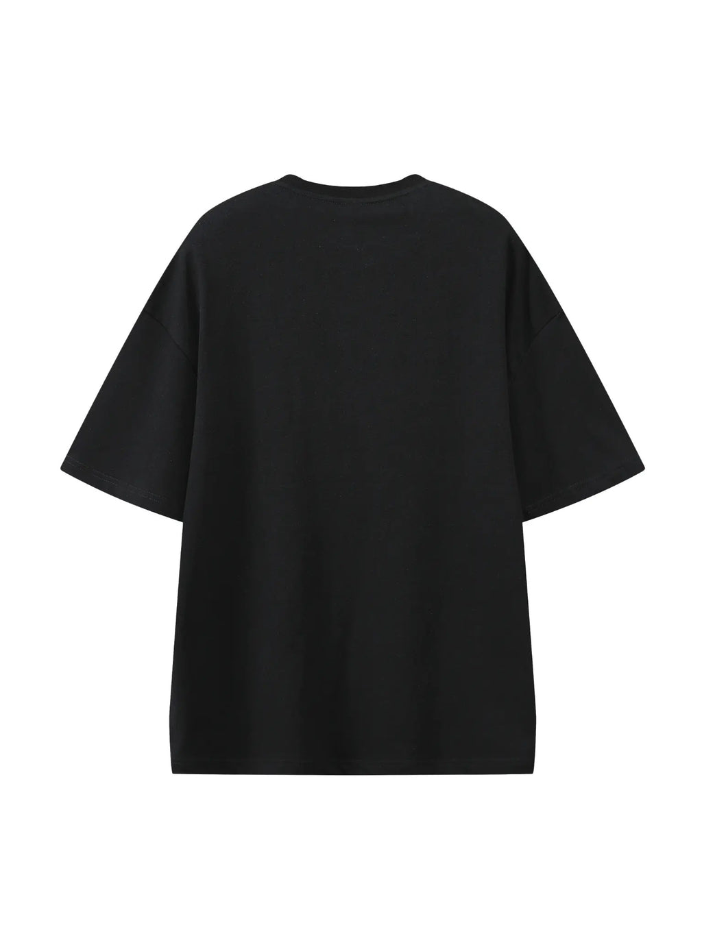 BLSS Heavyweight Oversized T-Shirt in Black — back